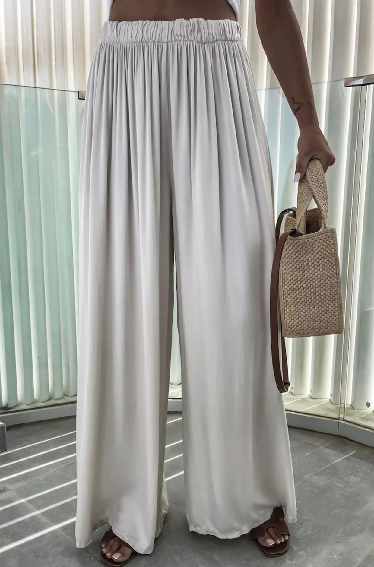 ANGHJULINA pantalon large
