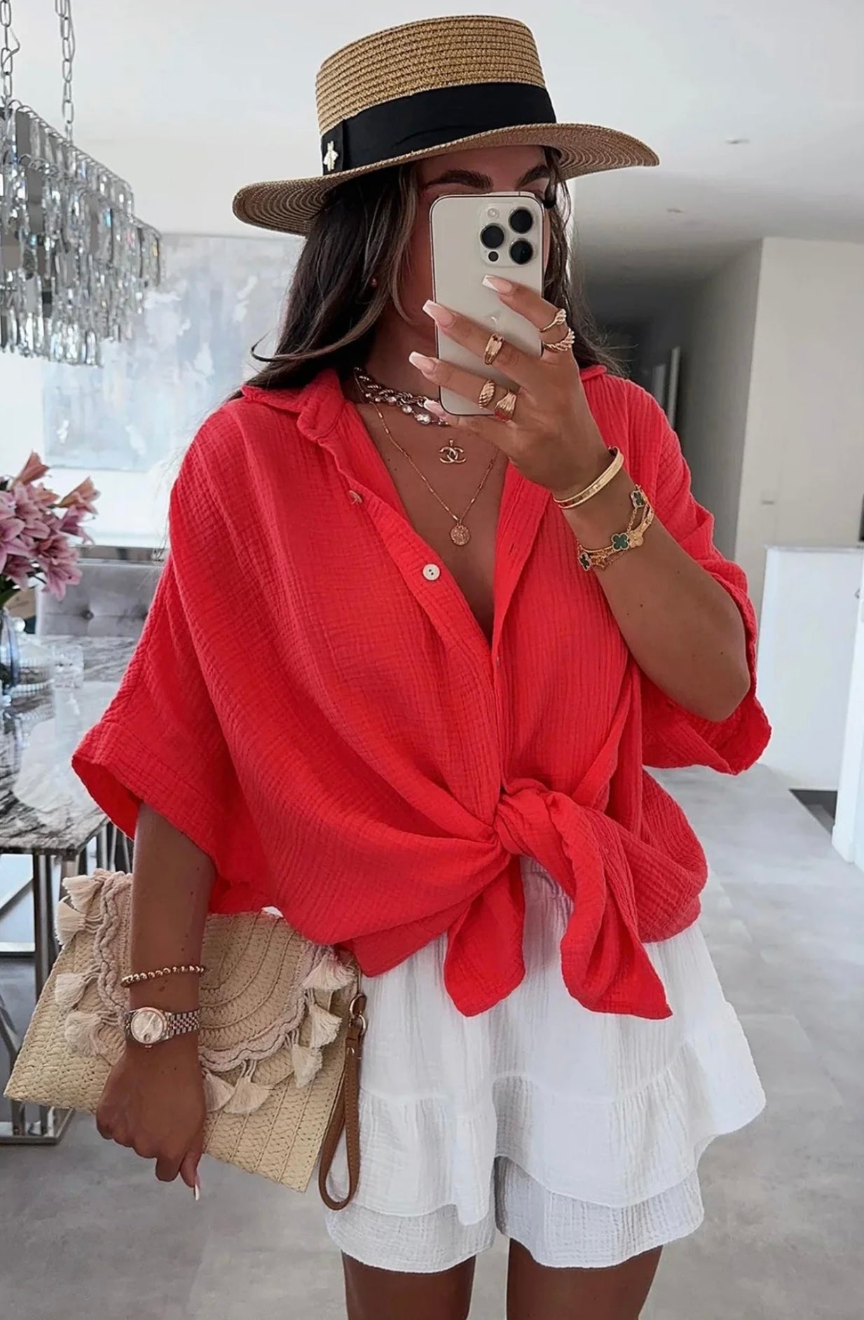 MARIA chemisier oversize